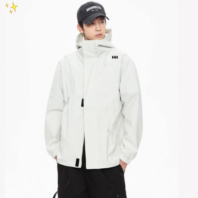 Helly Hansen Hh Official Website New Outdoor Waterproof Diagonal Zip Hooded Guid