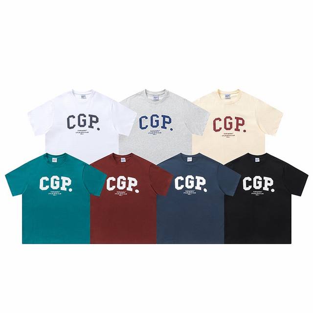 C18# New arrival Codegraphy Cgp classic logo short-sleeved T-shirt Idol's favori