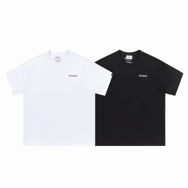 C15# New short-sleeved T-shirt in stock Korean niche fashion brand Covernat Clas