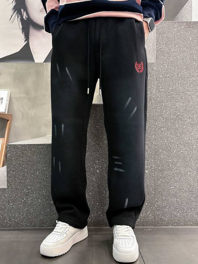 Paris 2025 Fall/Winter New Casual Pants Brand Classic Logo Casual Pants Custom