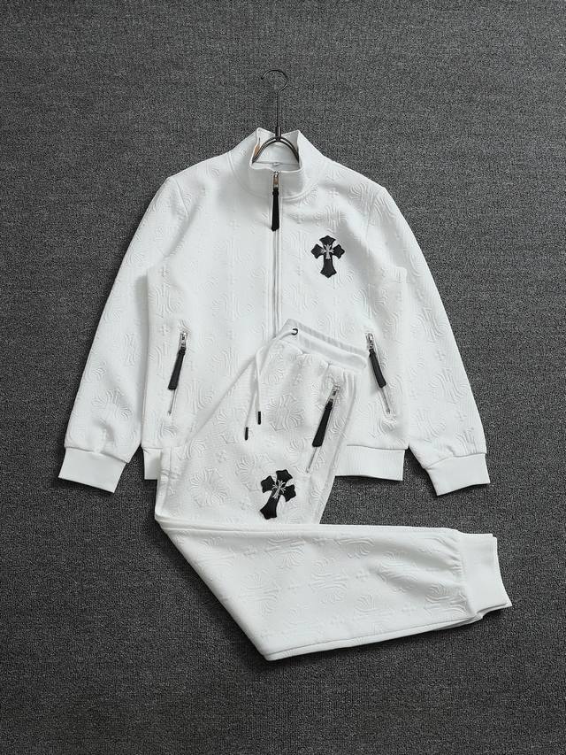 New Chrome Hearts suit Craftsmanship: Jacquard customization Color: Picture col