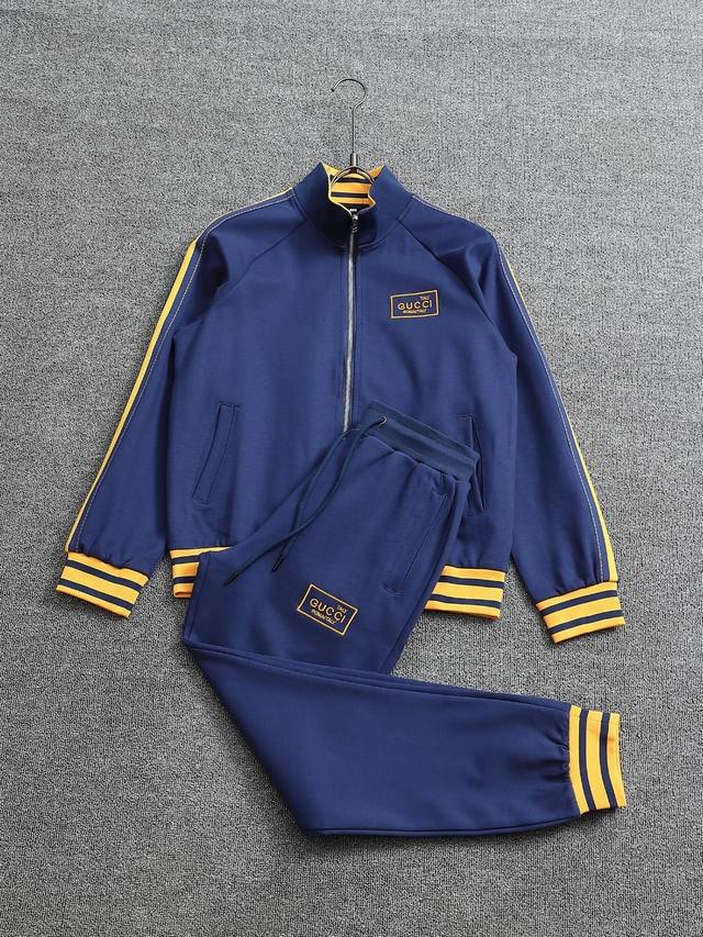 Gucci classic suit Craftsmanship: Embroidered Logo Color: Picture color Fabric: