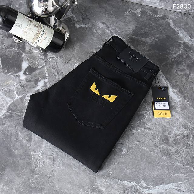 2025 Autumn and Winter New Jeans Straight Slim Fit Style No.: 2830# DDD