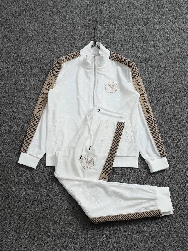 Lv Louis Vuitton classic suit Craftsmanship: jacquard customization Color: pictu