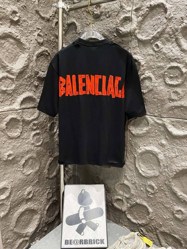 100% cotton double yarn, 330gsm Premium version. Official Balenci*Ga Paris qual