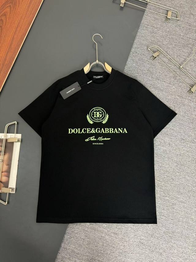 Dolce&Gabbana* Dolce & Gabbana*Dg* 300g heavyweight, thick, breathable cotton T-