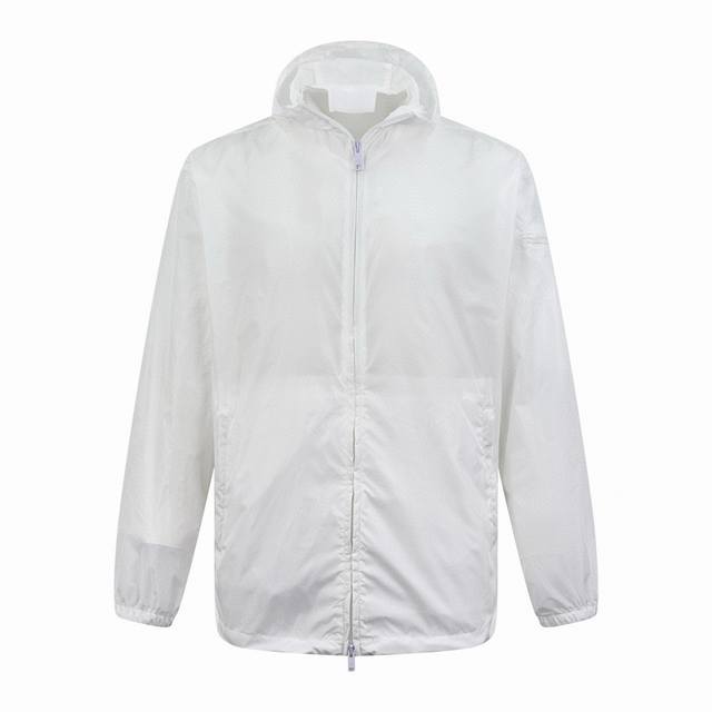 Exclusive supply Pra functional recycled nylon jacket white The original design