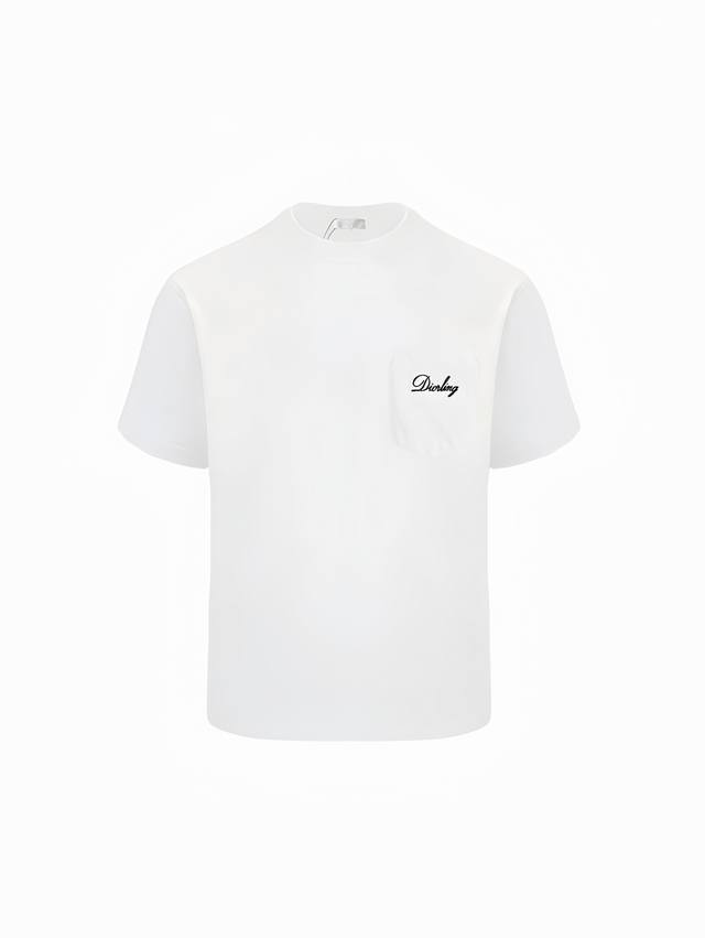 High Quality] Dior lettering embroidered on the front pocket and the logo embroi