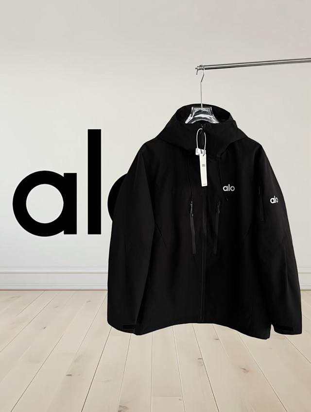 High Quality] Alo Hardshell Jacket DDD. Craftsmanship: Made with Gore-Tex 70D pl