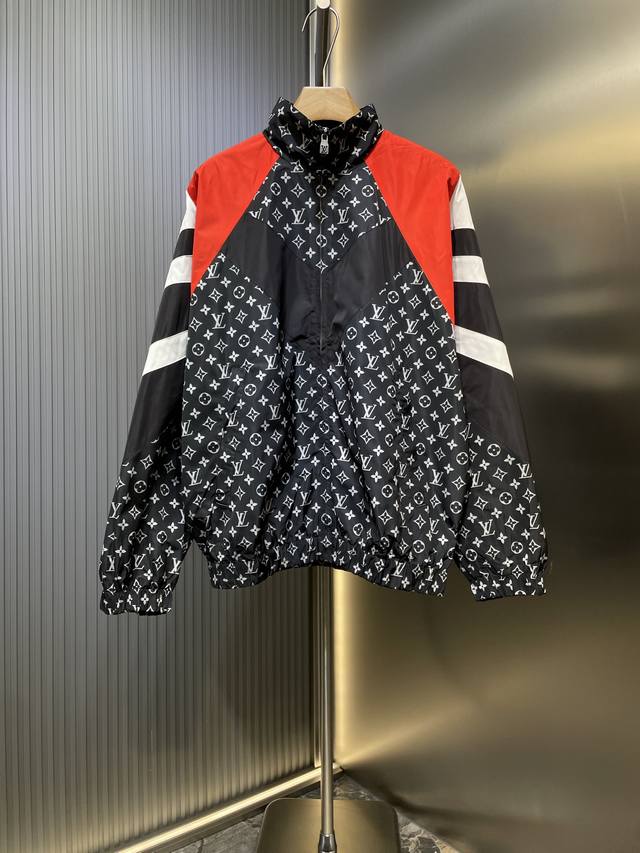 Lv 25Fw new autumn and winter casual sports long-sleeved jacket All-over Monogra