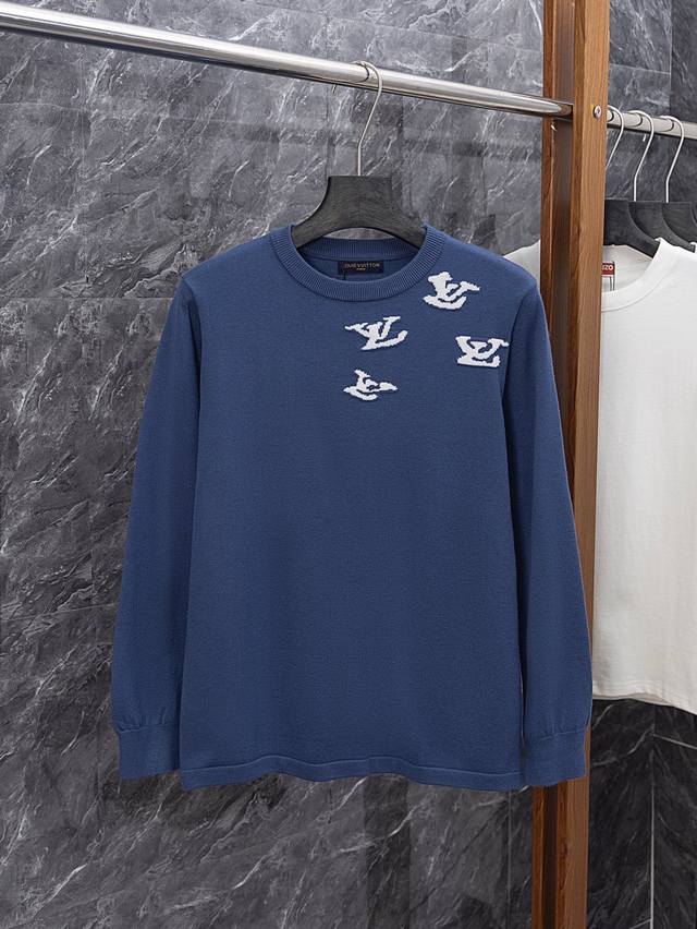 Style No. J023 Lv Donkey Family Piper Crew Neck Sweater Made of 400 cotton and
