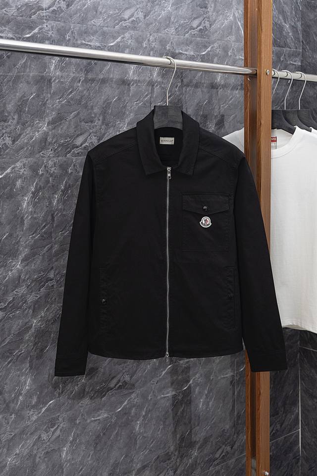 Style No. J017 Moncler classic pocket small logo jacket back Made of 400g pure