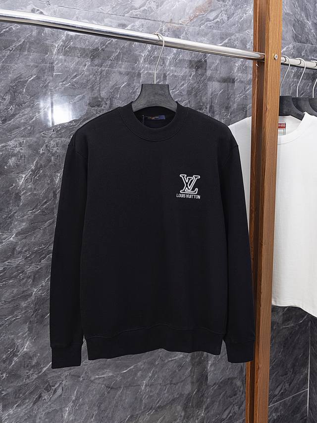 Style No. J011 Lv Donkey's classic embroidered round neck sweatshirt with embro