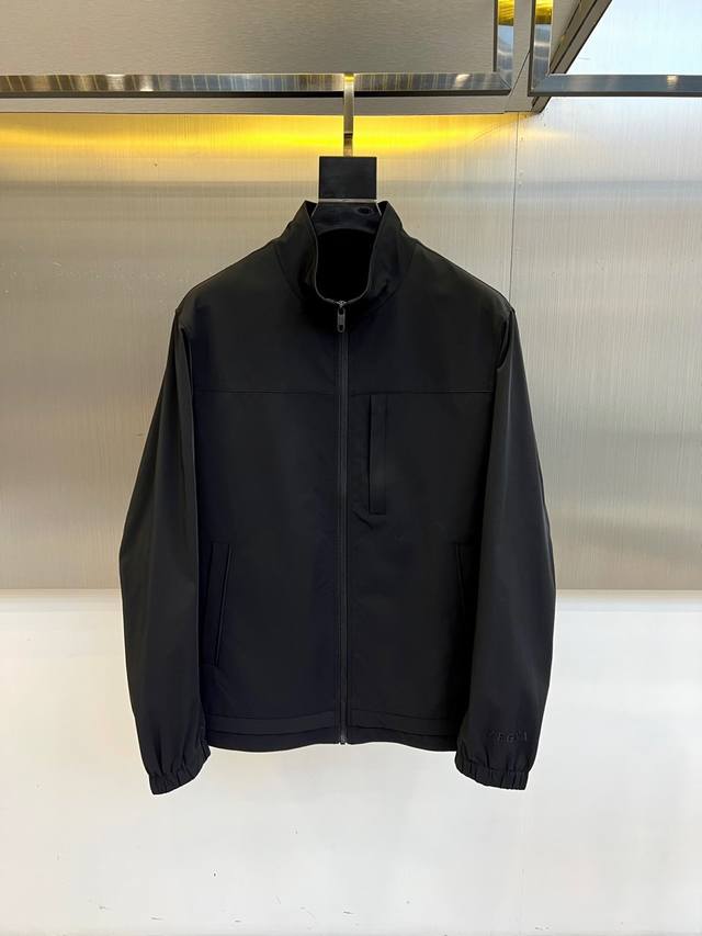 Zenga Zegna, ZAJIA 2025 new chest pocket windproof lapel jacket. This stylish me