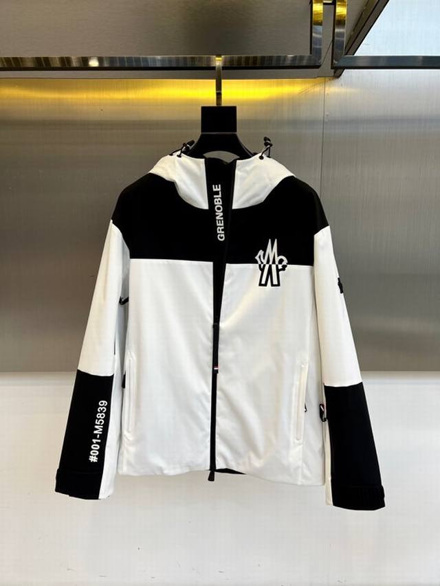Mon, the new 2025 Autumn/Winter nylon contrast-color stitching outdoor sports qu