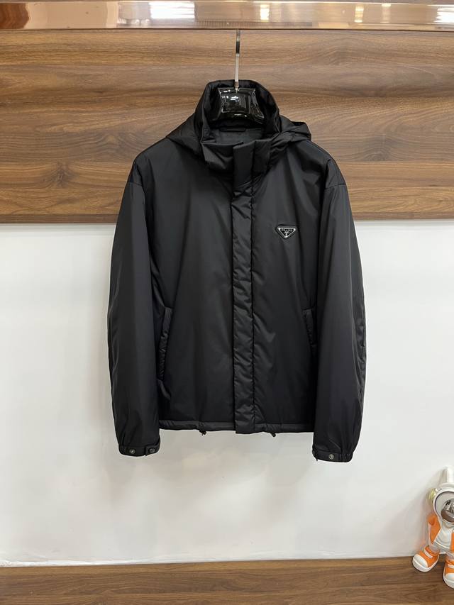Featured: Prada's 2025 Early Fall new release. This Prada hooded cotton-padded