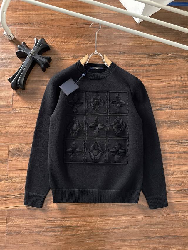 Sweater Lv 2025 Autumn and Winter latest series, counter 1:1 top replica, full