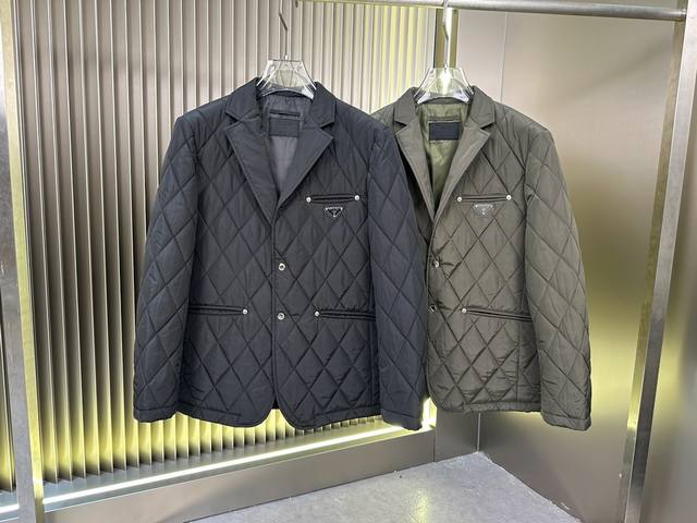 2025 Autumn/Winter new cotton-padded jacket. Original 1:1 custom hardware. All i