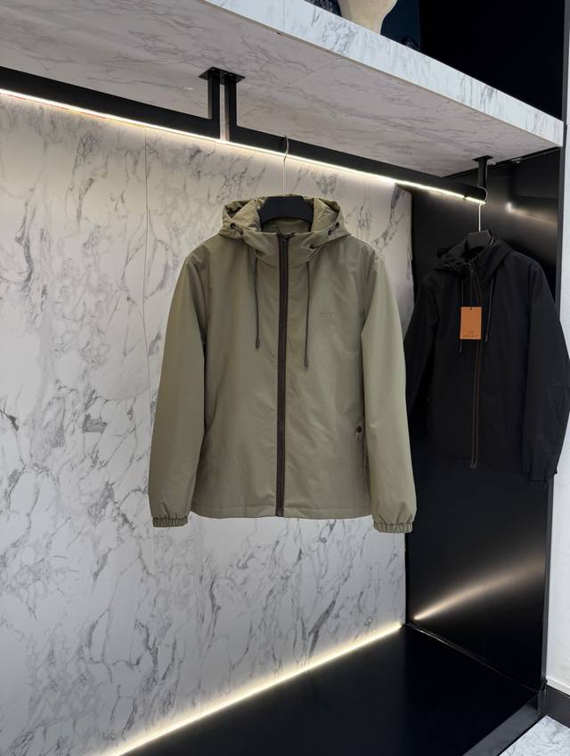 Zegna's latest Autumn 2025 designer jacket. Detailed and crafted, this sophisti