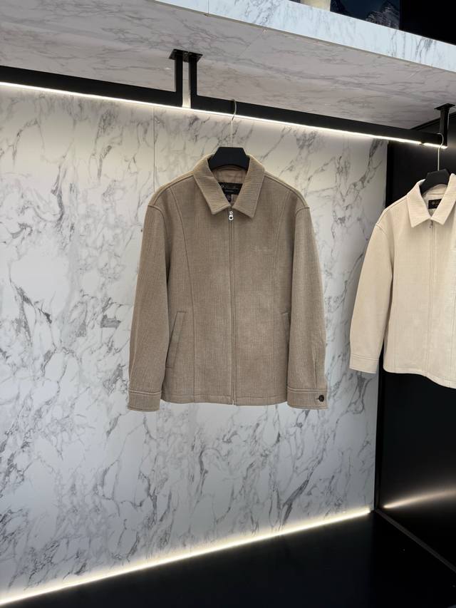 Lp Autumn 2025 woolen shirt, the latest fashion designer style, features meticul