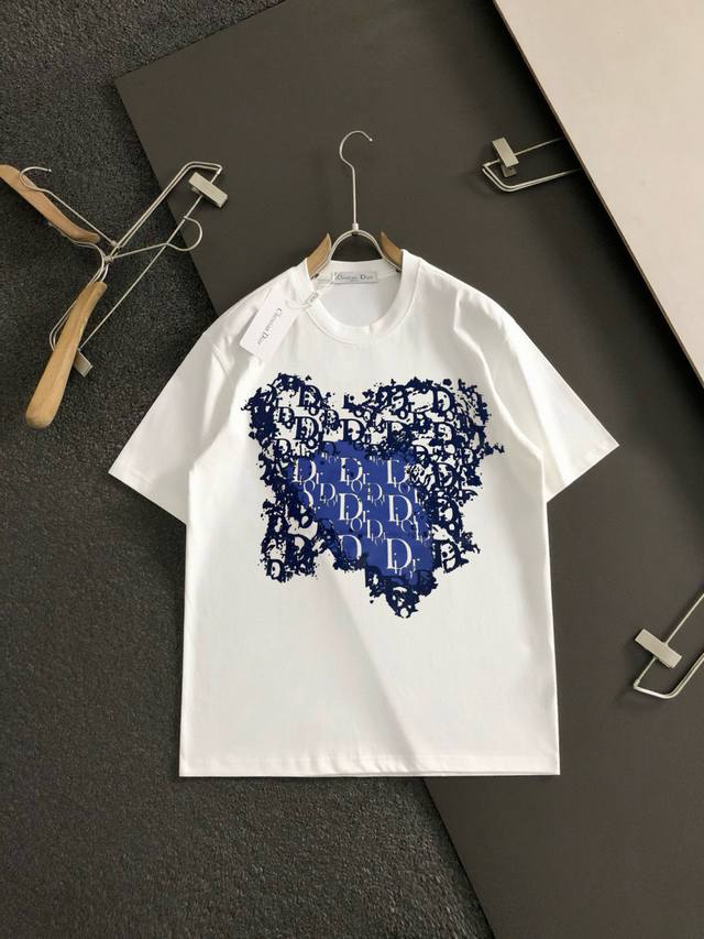 Cd 2025 Spring/Summer new release! High-end custom short-sleeved crew neck T-shi