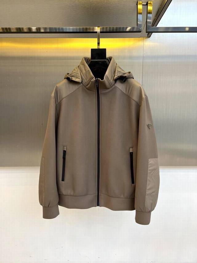 Prad, 25S autumn and winter series minimalist functional jacket. Selected soft k