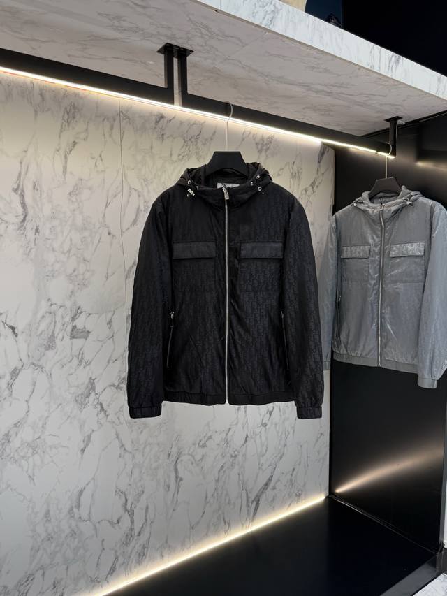 Dior Cotton Jacket Autumn 2025 Latest Fashion Designer Shirts. Detailed and craf
