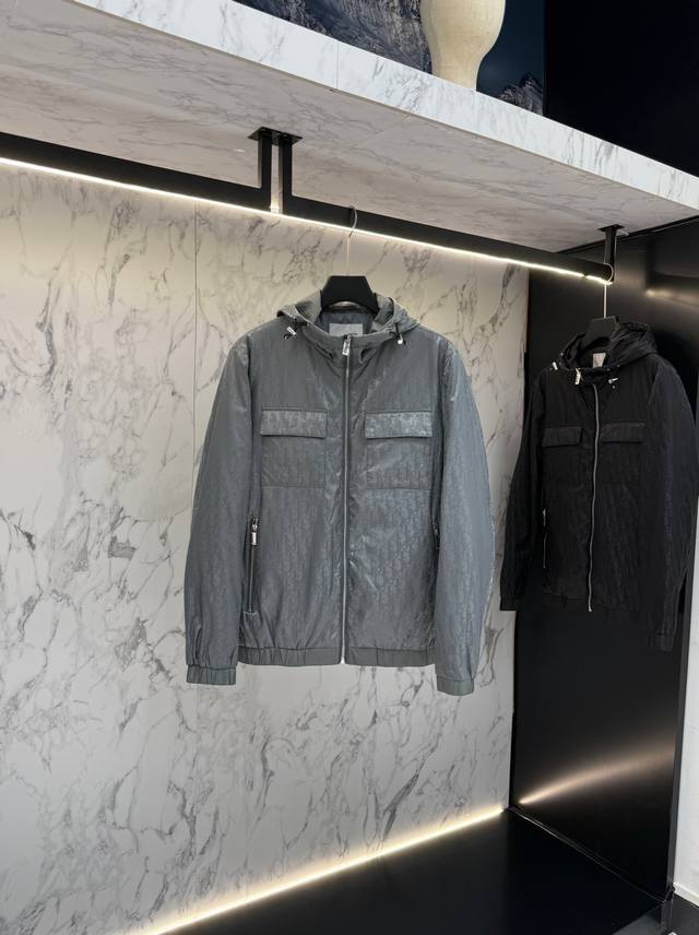 Dior Cotton Jacket Autumn 2025 Latest Fashion Designer Shirts. Detailed and craf