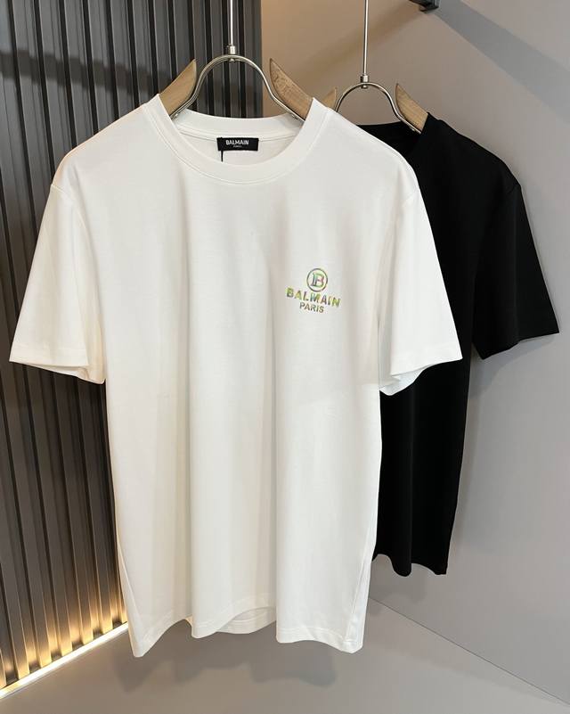 Balm*In Balmain's new 2025 Spring/Summer short-sleeved T-shirt. A milestone in m