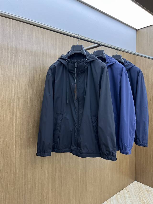 Autumn/Winter Zz 2530Ss Early Fall New Release: Ermenegildo Zegna Hooded Jacket,
