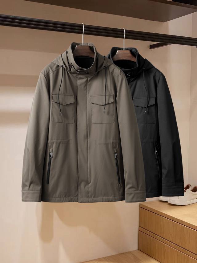 Loropiana LP official website autumn and winter popular classic jacket Color: Bl