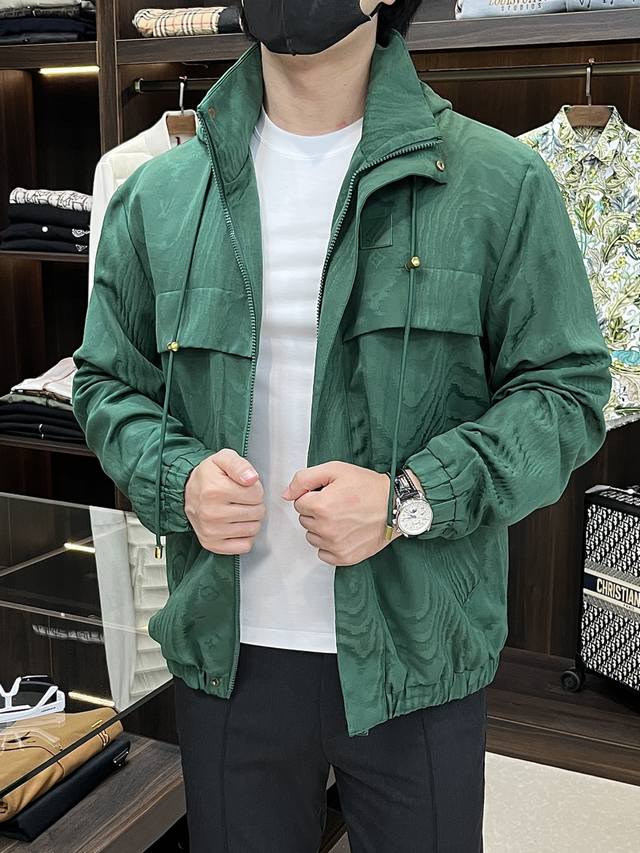 Featured: Lv 25's new autumn/winter jacquard windbreaker. This windbreaker feat