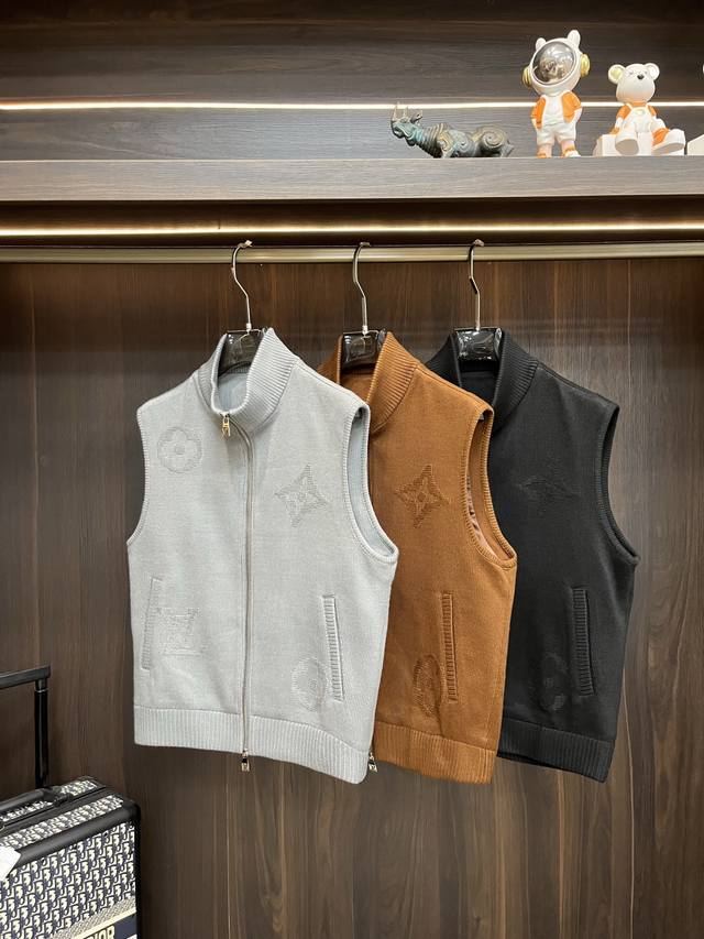 Featured: Lv 2025Ss Early Fall New Release: Donkey Brand Stand-Collar Vest. Thi