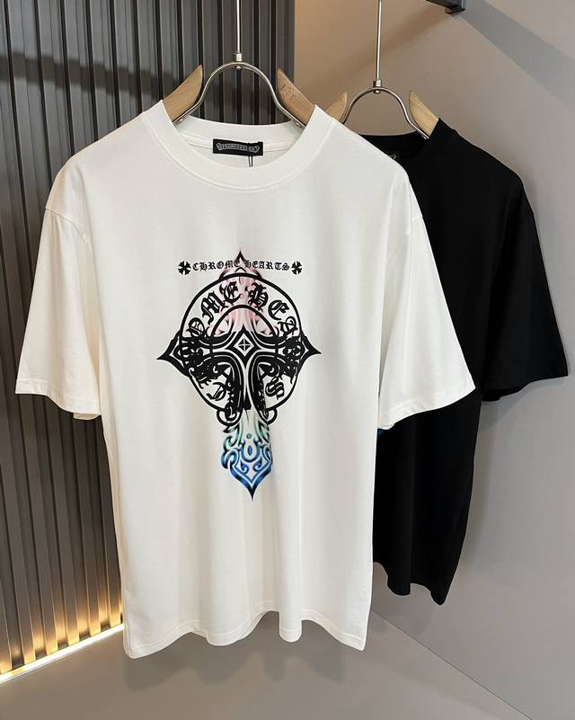 Chrome Hear*S's new 2025 Spring/Summer unisex Chrome Hear*S short-sleeved T-shir
