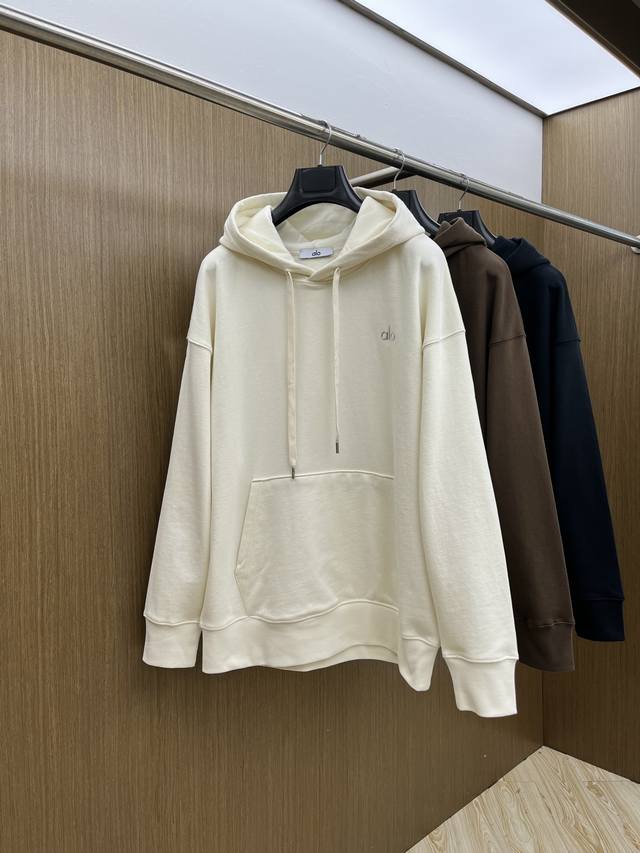 The popular hooded series Alo Fw early autumn new wide-cut hooded sweatshirt, u