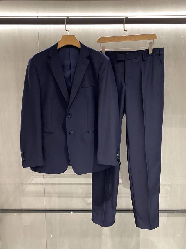 New Arrival: H Majia Men's High-End Business Wool Suit with Exclusive Storage P