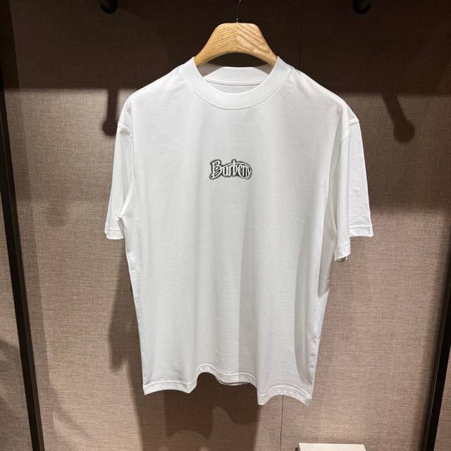 Restocked order New arrival, loose-fitting, BBR printed cotton short-sleeved T-s