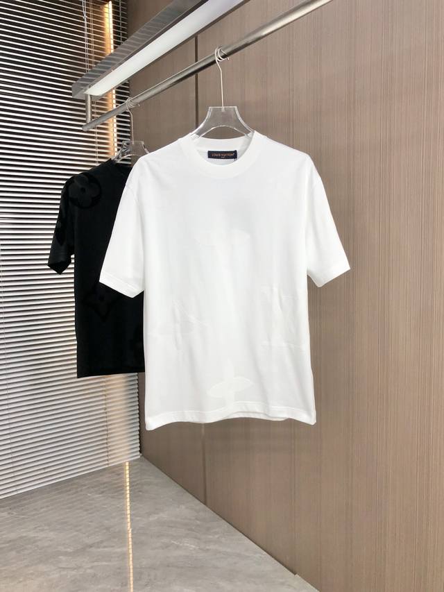 Lv 2025 Spring/Summer new release! High-end custom short-sleeved crew neck T-shi
