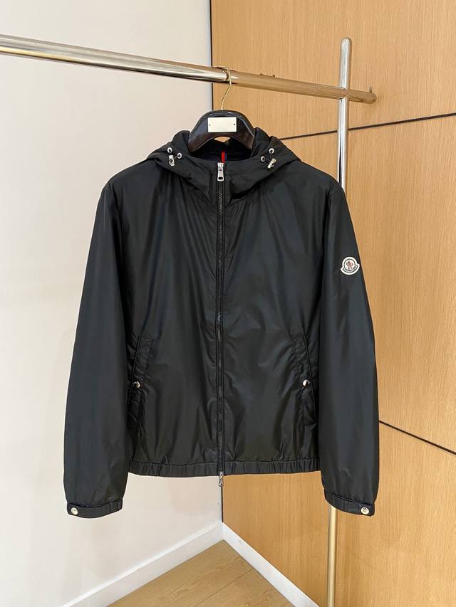 Moncler's new Autumn/Winter 2025 collection, a thin cotton hooded jacket, is no