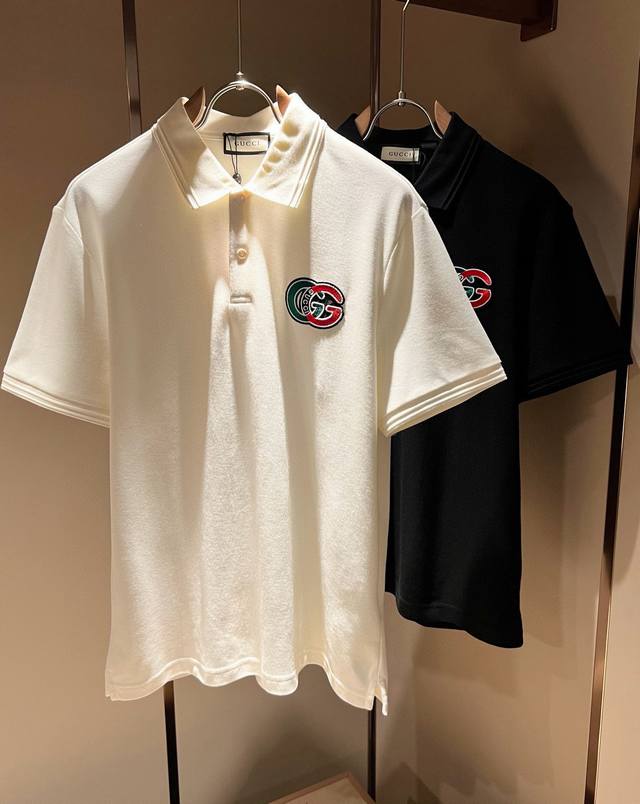 Guc*I Guc's new 2025 spring and summer short-sleeved polo shirt is now available