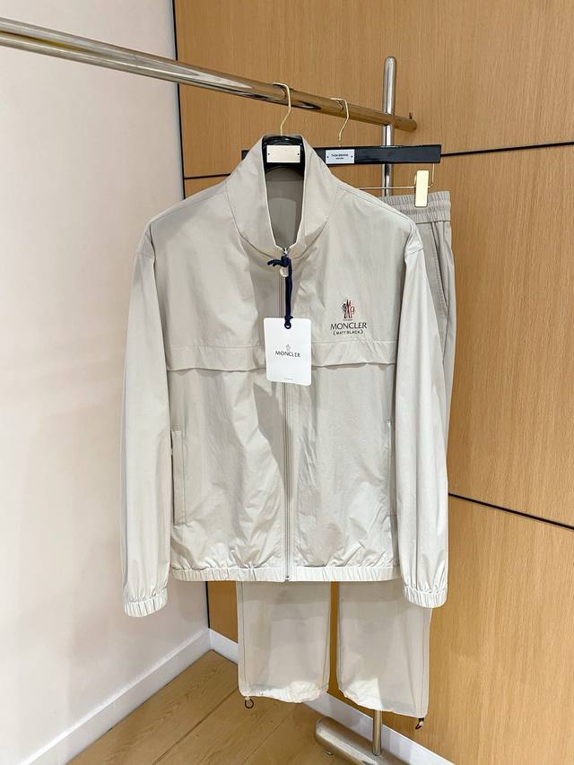 Sun protection suit, new 25Ss sports suit, DDD, nylon windbreaker and sweatpant