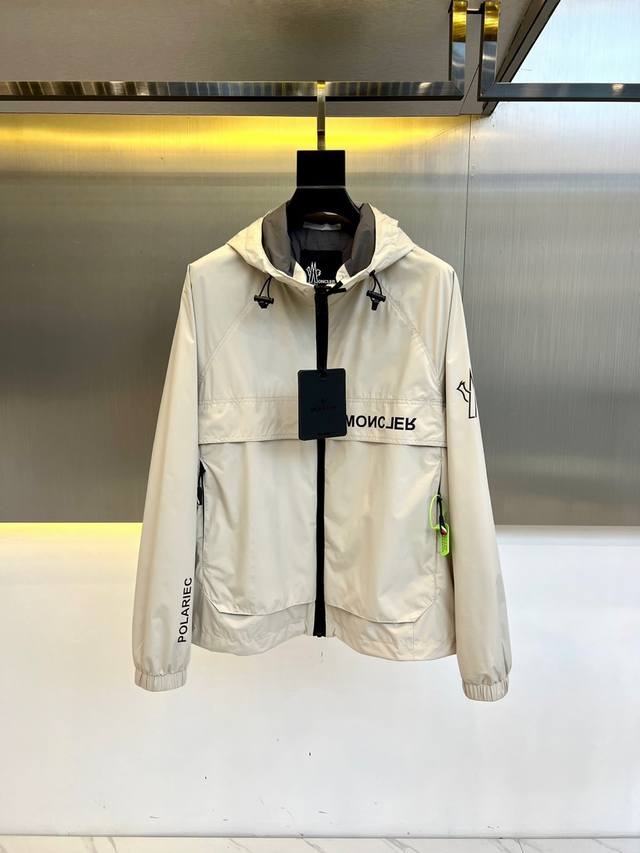 Moncler, 2025 Spring/Summer jacket. Made from imported eco-friendly fabric, it's