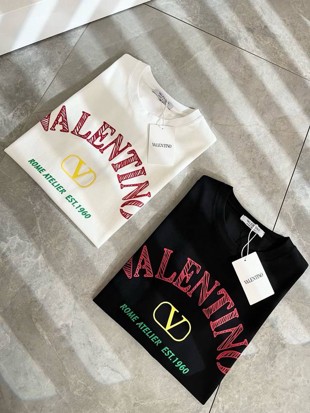 Valenti*O~Counter model, 2025 spring and summer new short-sleeved T-shirt, with