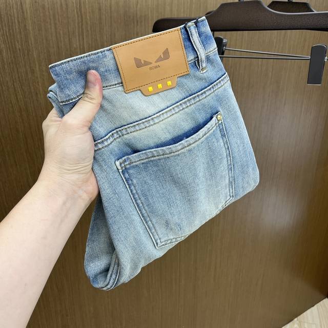 New Fd high-end custom 2025Ss early spring new original hot-selling jeans Super