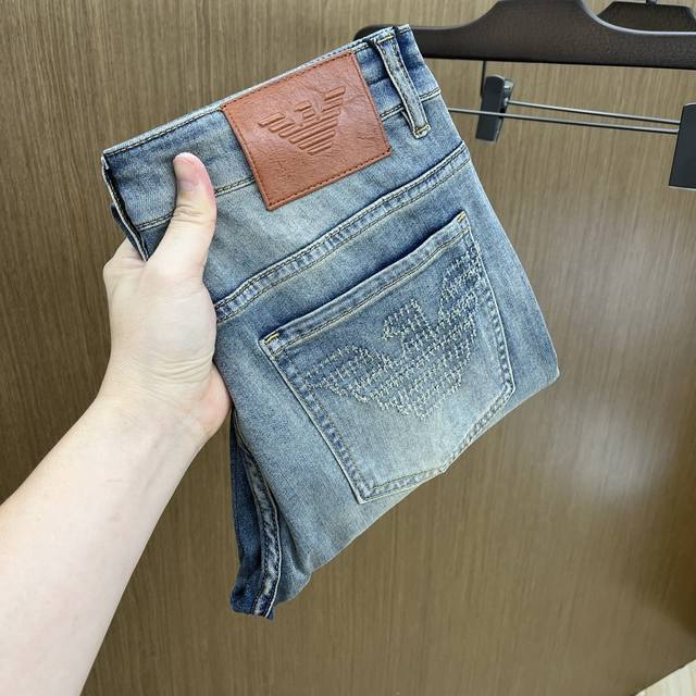 New Aj high-end custom 2025Ss early spring new original hot-selling jeans Super