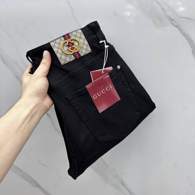 Gucci* High-end custom jeans, the latest 2025 early fall jeans, available at the