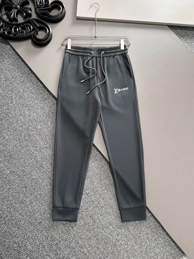 Lv 2025 Spring and Summer latest casual pants counter 1:1 top replica, full cond