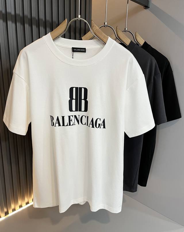 Balencia*Paris*'s new 2025 Spring/Summer unisex couple's casual, loose-fitting c