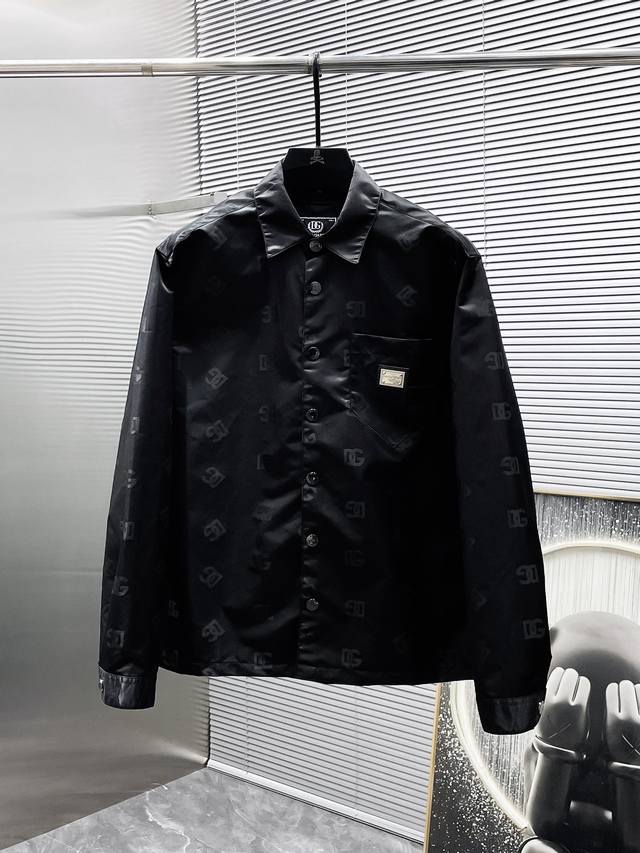 Dolce & Gabbana's new 2025 lapel shirt jacket, a high-end version! Custom-made f