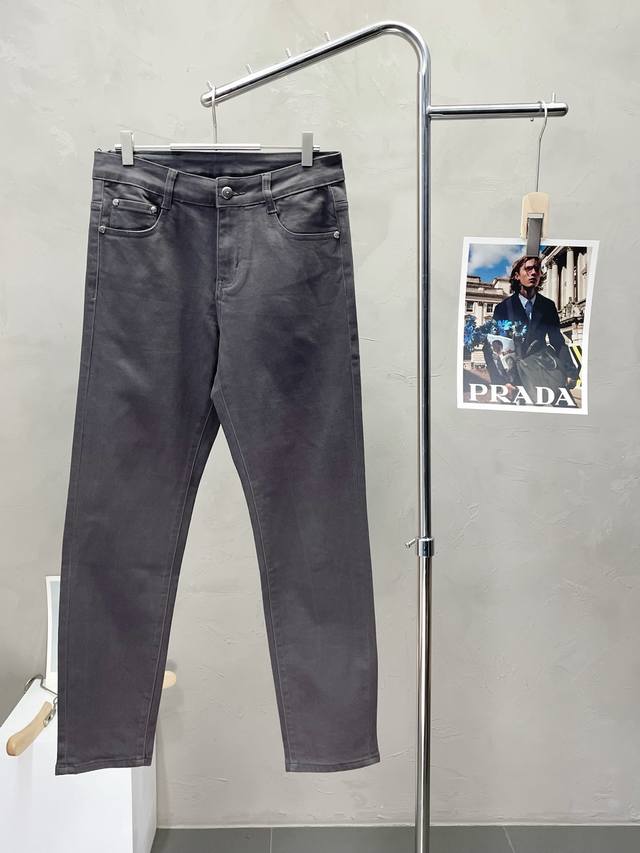 Chrome Hearts exclusive new high-end casual jeans! Custom-made fabrics are brea